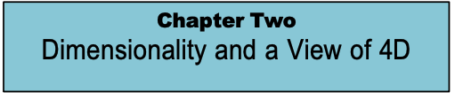 Chapter Two: Dimensionality and a View of 4D
